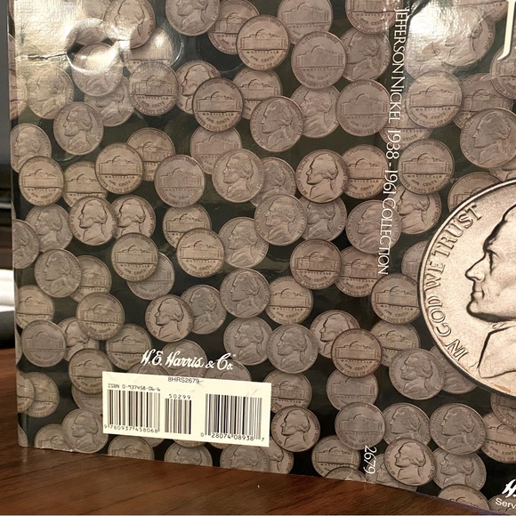 Jefferson Nickel 1938-1961 Coin Folder Full Collection Only $5.95 S&H! - Picture 11 of 13